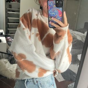 Urban outfitters tie-dye crewneck